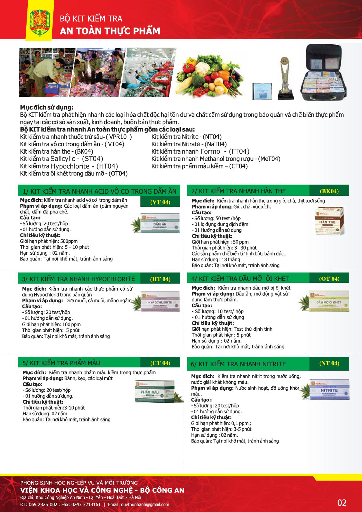 CÔNG TY TNHH THIẾT BỊ KHOA HỌC KỸ THUẬT SÔNG HỒNG